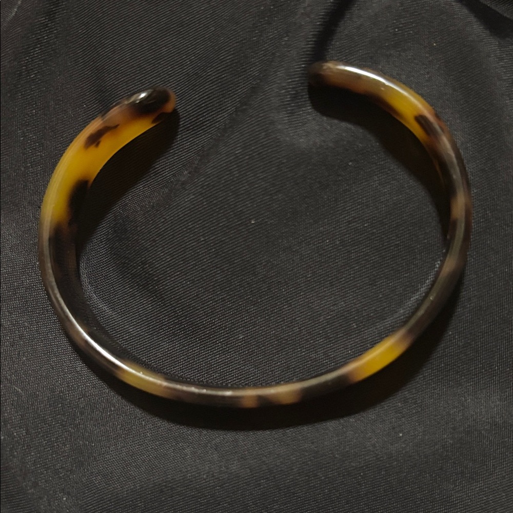 Vintage Tortoise Shell Patterned Bracelet